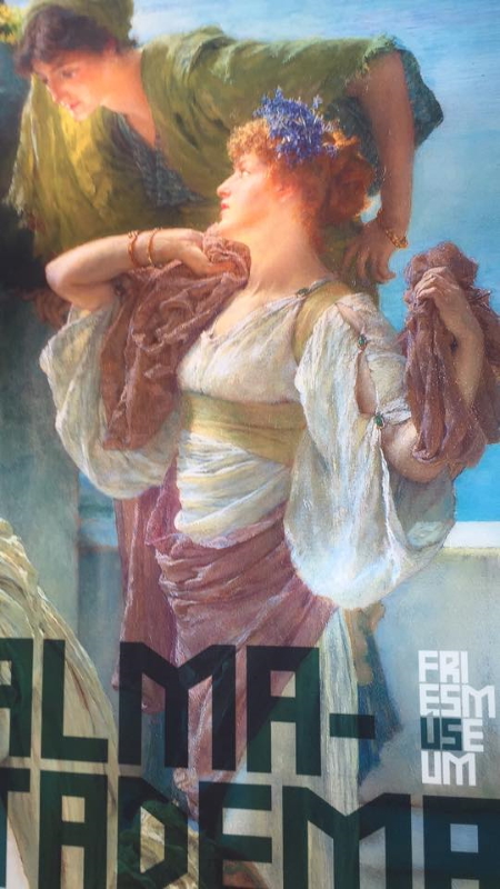 Alma-Tadema Exhibition Poster