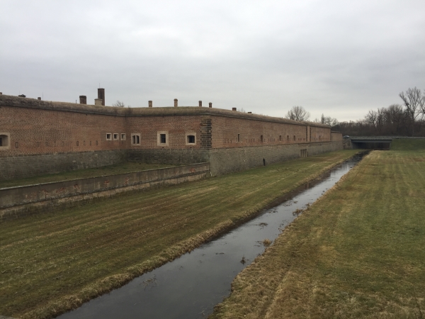 Moat Of The Small Fortress Of Terezin