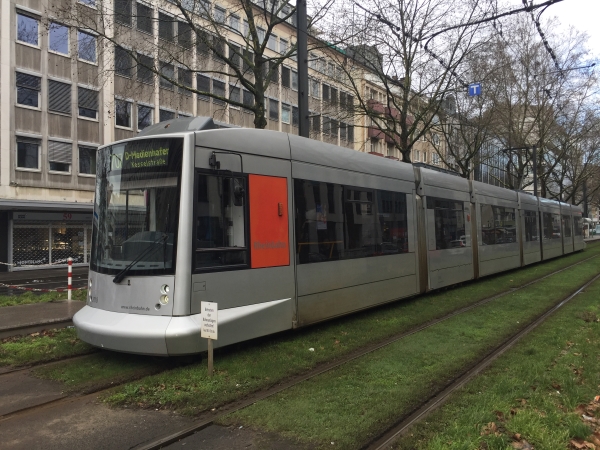 Tram In Düsseldorf