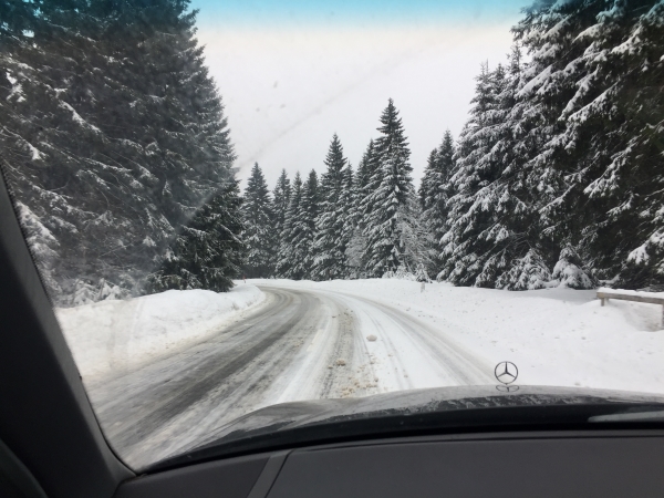 Driving in The Harz Mountains
